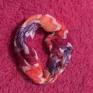 multi colored infinity scarf